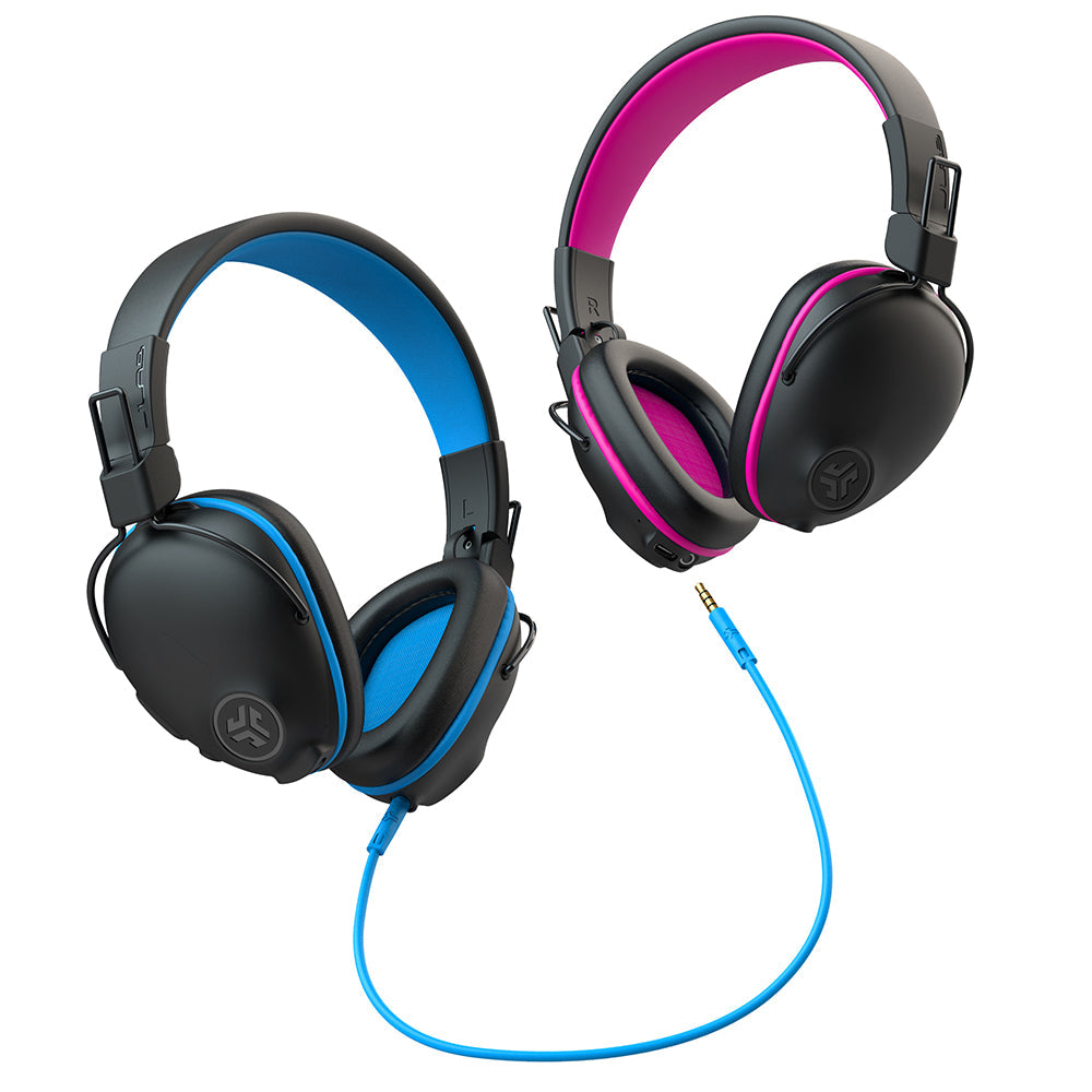 JBuddies Pro Wireless Over-Ear Kids Headphones Blue - Image 5