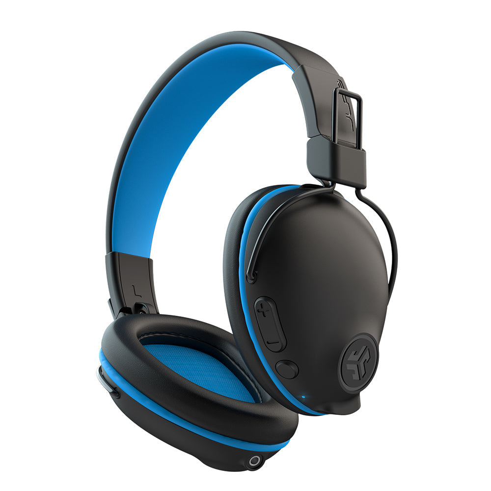 JBuddies Pro Wireless Over-Ear Kids Headphones Blue - Image 2