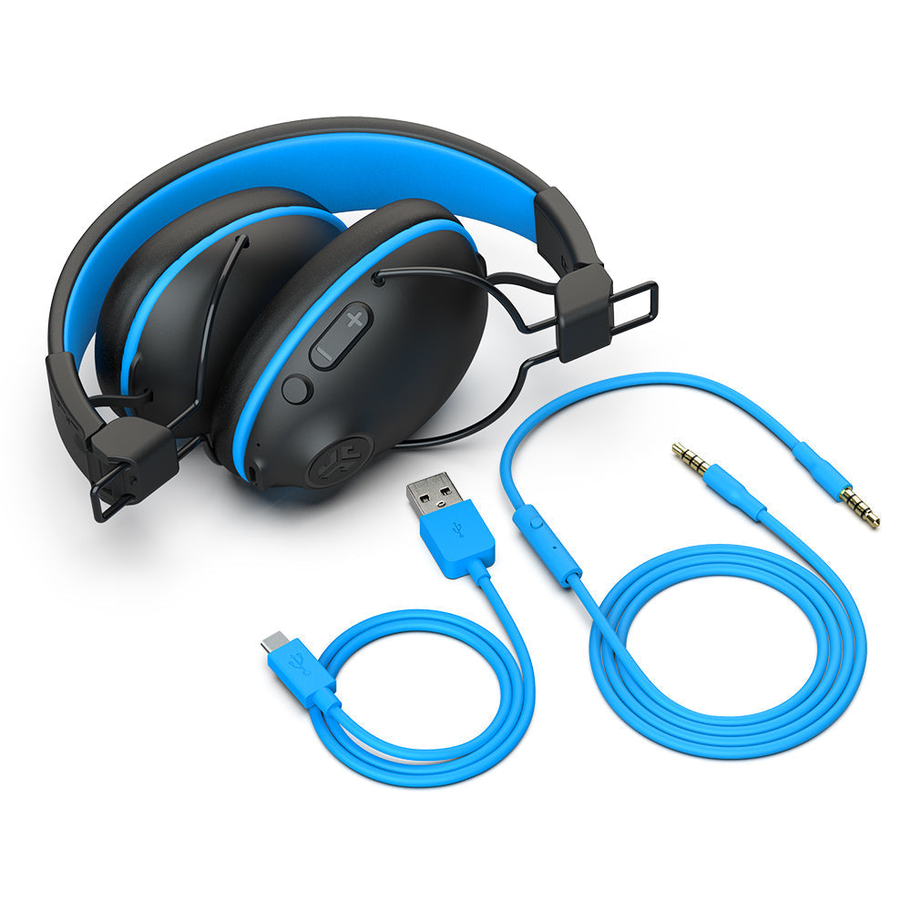 JBuddies Pro Wireless Over-Ear Kids Headphones Blue - Image 7