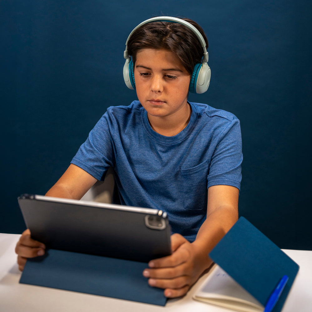 JBuddies Pop Wireless Kids Headphones Teal - Image 6