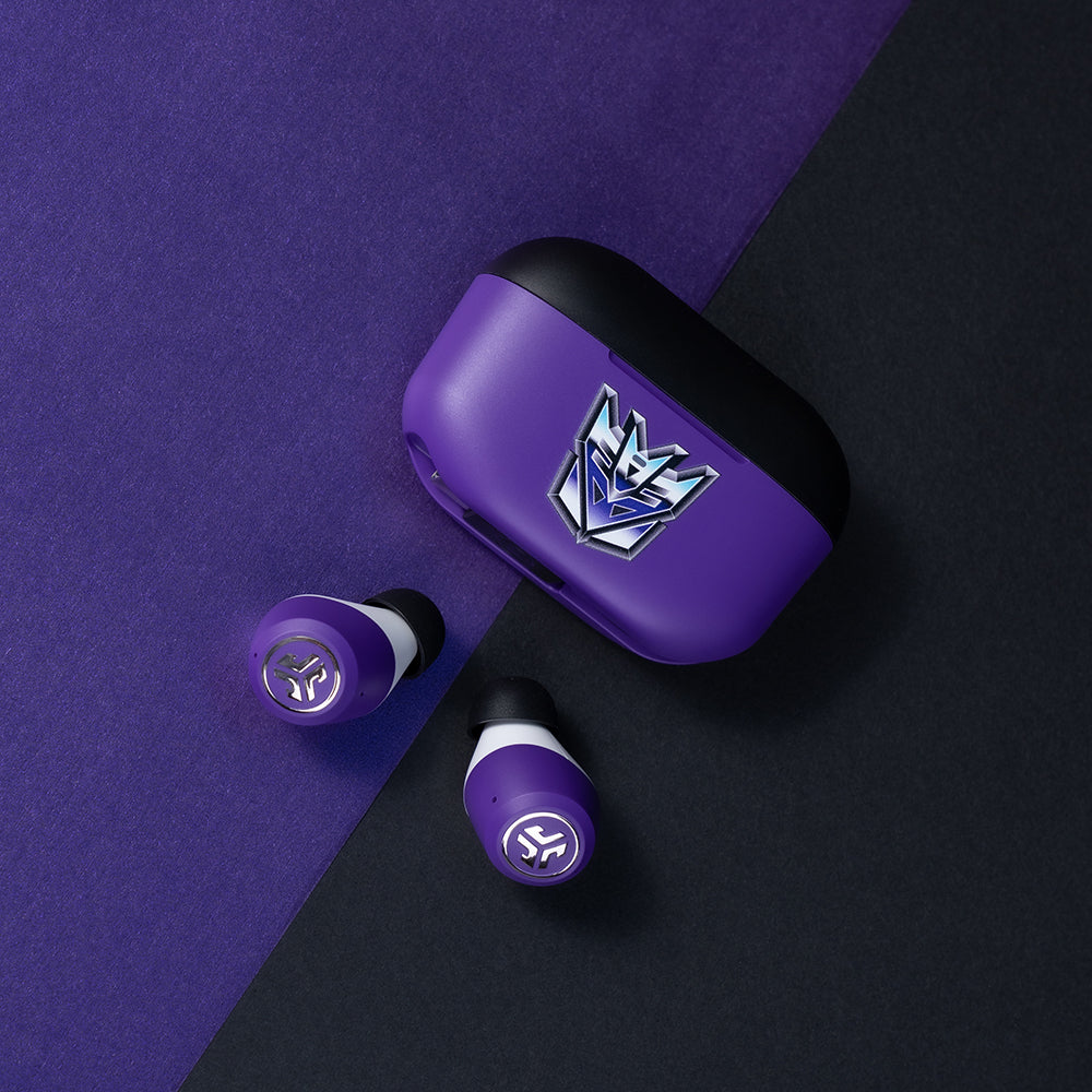 Transformers JBuds ANC 3 True Wireless Earbuds Decepticons - Image 7