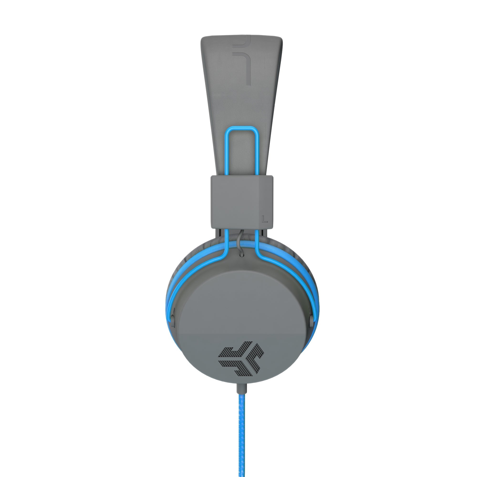 JBuddies Studio On-Ear Kids Wired Headphones Graphite/Blue - Image 5