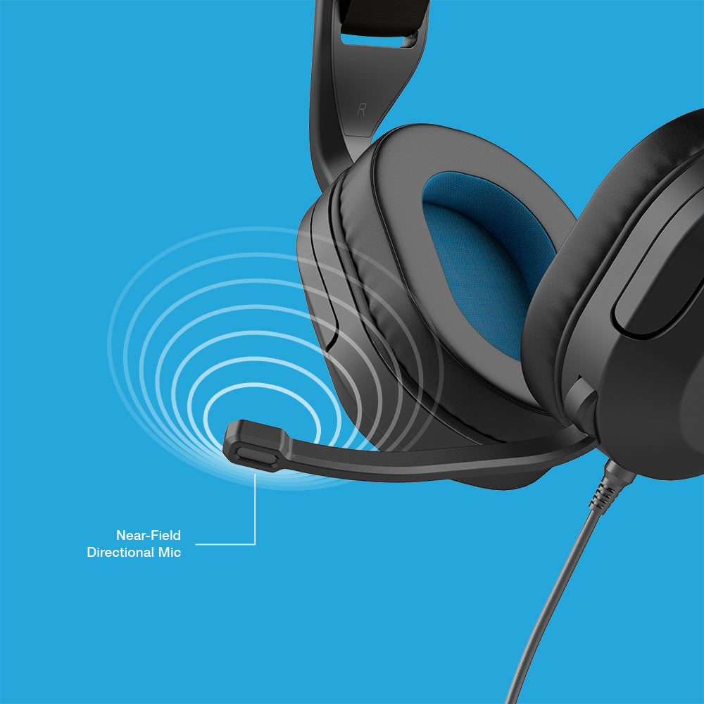Nightfall Wired Gaming Headset Black - Image 6